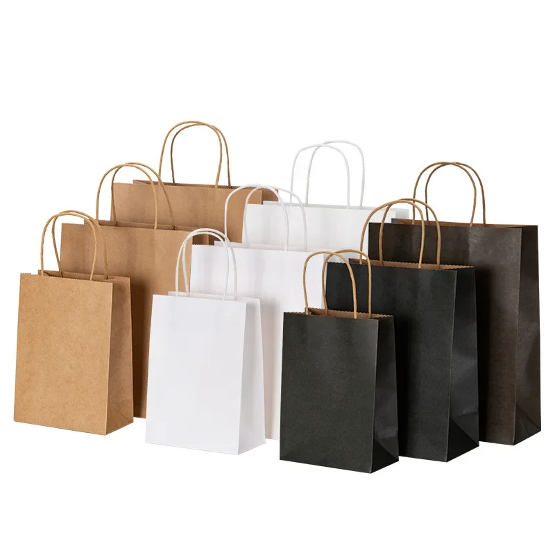 Wedding/Event Supply Store - 10/20/30/40/50 قطعة/عبوة، أكياس ورقية من نوع