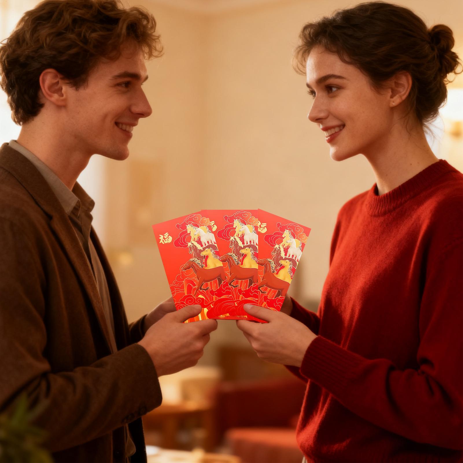 المغلف الأحمر الصيني المحمولة  - مراجعة Wedding Envelopes وسعره